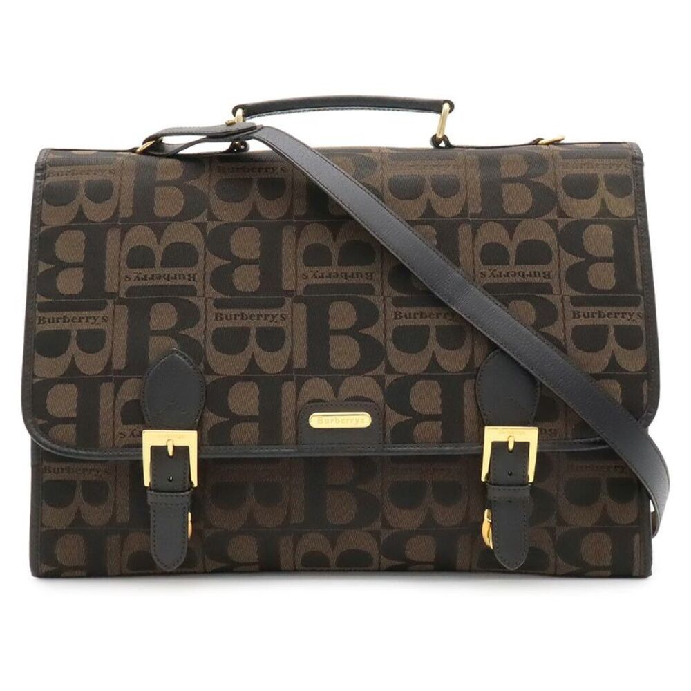 Burberry B Logo Briefcase